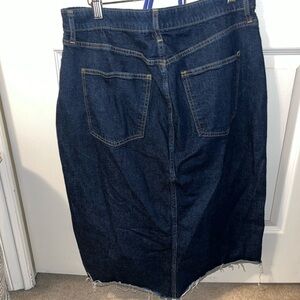 GAP Denim Midi Skirt